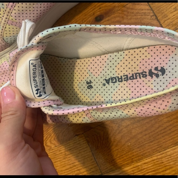 Superga tie dye platform sneakers - Picture 2 of 5